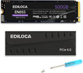 500GB PS5 SSD with Heatsink PCIe Gen4 NVMe M.2 - Fast Gaming Upgrade