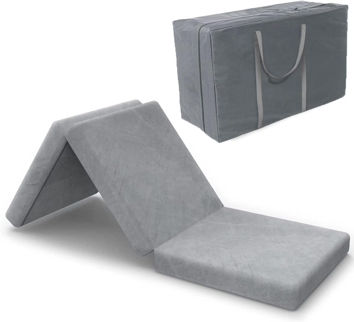 SINWEEK Tri-Folding Mattress Foam Topper for Ultimate Comfort