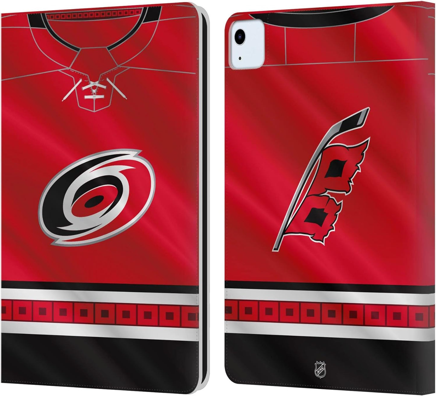 NHL Jersey Carolina Hurricanes Leather Wallet Case for iPad Air