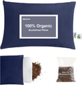 MIOTO Organic Buckwheat Pillow for Sleeping Comfort
