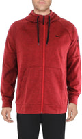Nike Mens Big & Tall Therma-FIT Hoodie Red S - Warm Active Layer