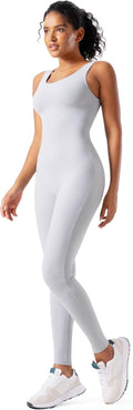Women Rompers Jumpsuits One Piece Tank Bodysuit - Slimming Activewear
