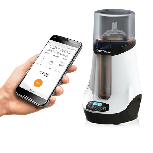 Baby Brezza Smart Bottle Warmer - Custom Temp for Breastmilk & Formula