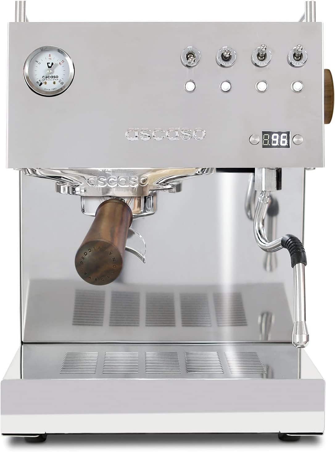 Ascaso Steel PID Espresso Machine - Precise Volumetric Control