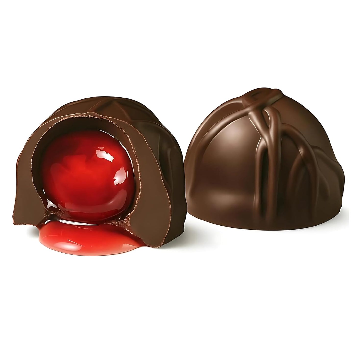 Indulge in Luxurious Vegan Belgian Dark Chocolate Cherry Cordials