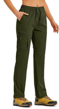 Women's Hiking Pants Water Resistant Quick Dry Cargo - Lightweight Fit