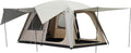 4-6 Person Camping Tent with 2 Rooms - Spacious Family Cabin Tent