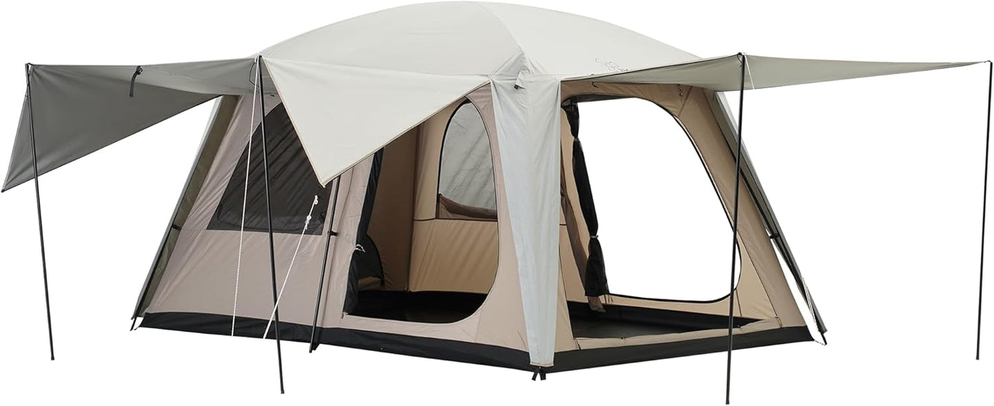 Vidalido 4-6 Person Camping Tent for Family Outdoor Adventures