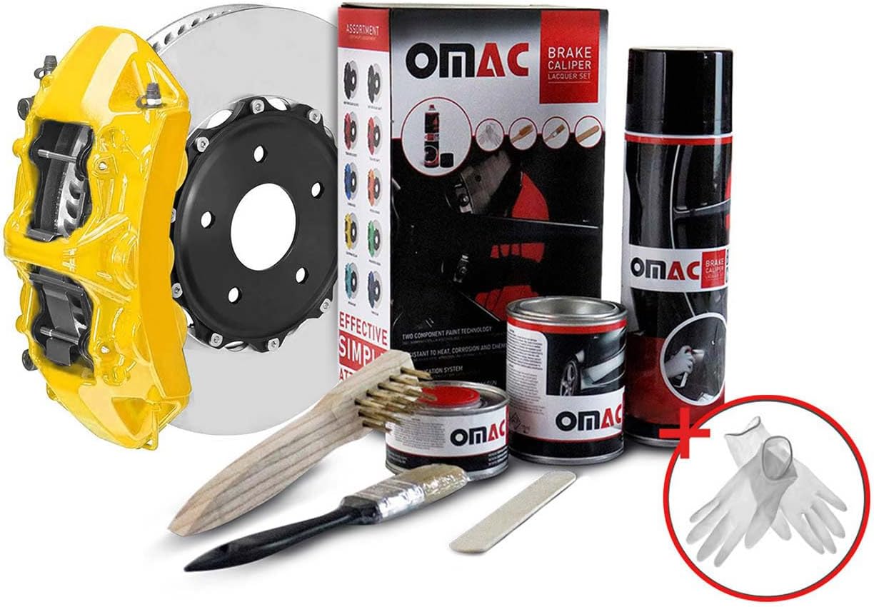 OMAC High Temperature Brake Caliper Paint System Kit Review