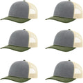 Richardson 112 Classic Six-Panel Adjustable Trucker Cap (Style 9ZRT)