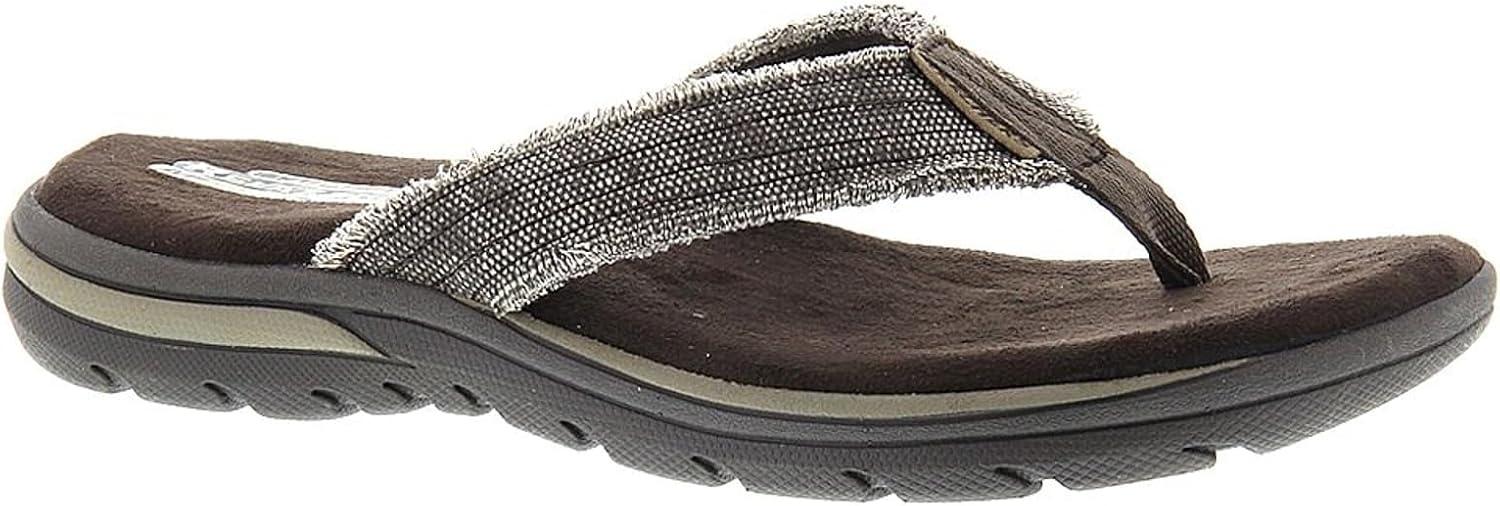 Skechers Men's Relaxed Fit Supreme Bosnia Sandal for Comfort
