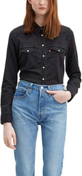 Levi's Women's Ultimate Western Shirt in Denim - Classic Fit