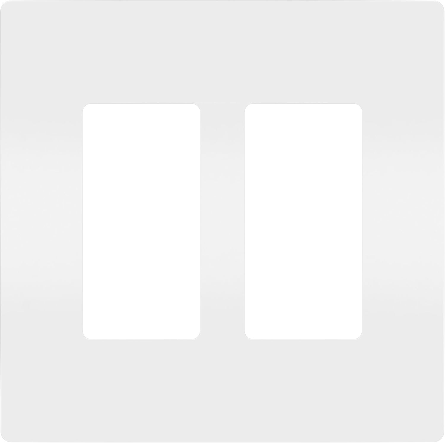 Legrand Radiant RWP262WCC6 Screwless Wall Plates for Decorators