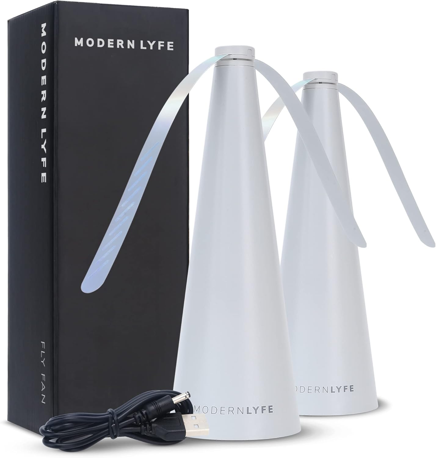 Dual Power Fly Fan for Tables - Keep Flies Away Outdoors