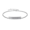 What Would Jesus Do Bracelet 925 Sterling Silver WWJD Bracelet