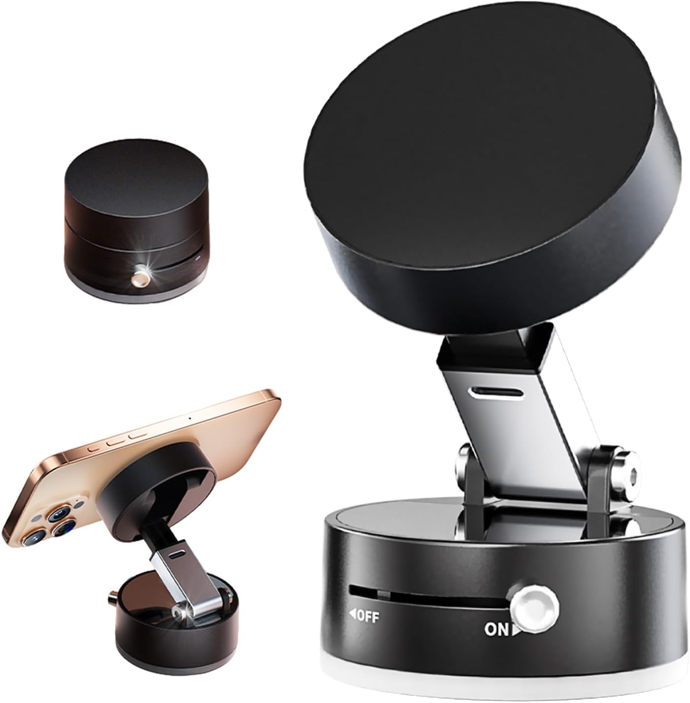 Ultimate Magnetic Car Phone Holder - Telescopic & Adjustable!