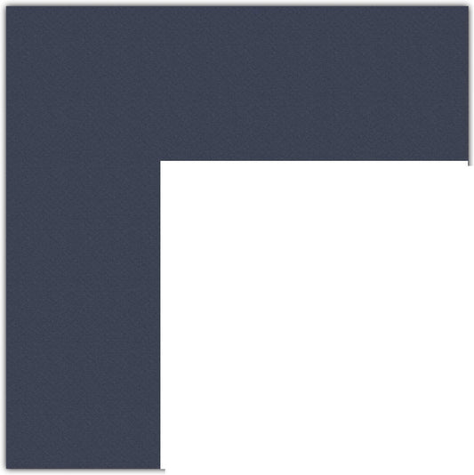 22x28 Midnight Blue Custom Mat for 18x24 Picture Frame