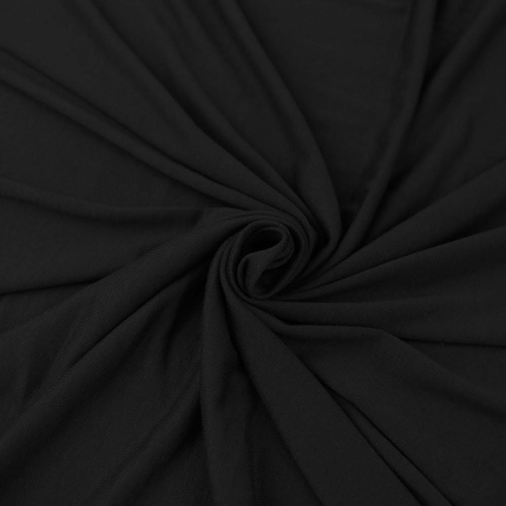 FabricLA Cotton Spandex Jersey Fabric - 4-Way Stretch 60in Wide
