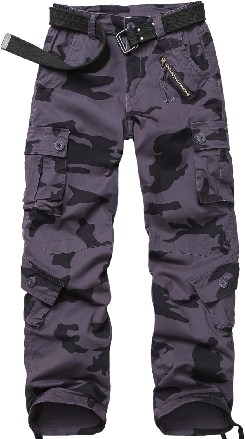 Womens Cargo Pants with Pockets for Tactical Outdoor Activities