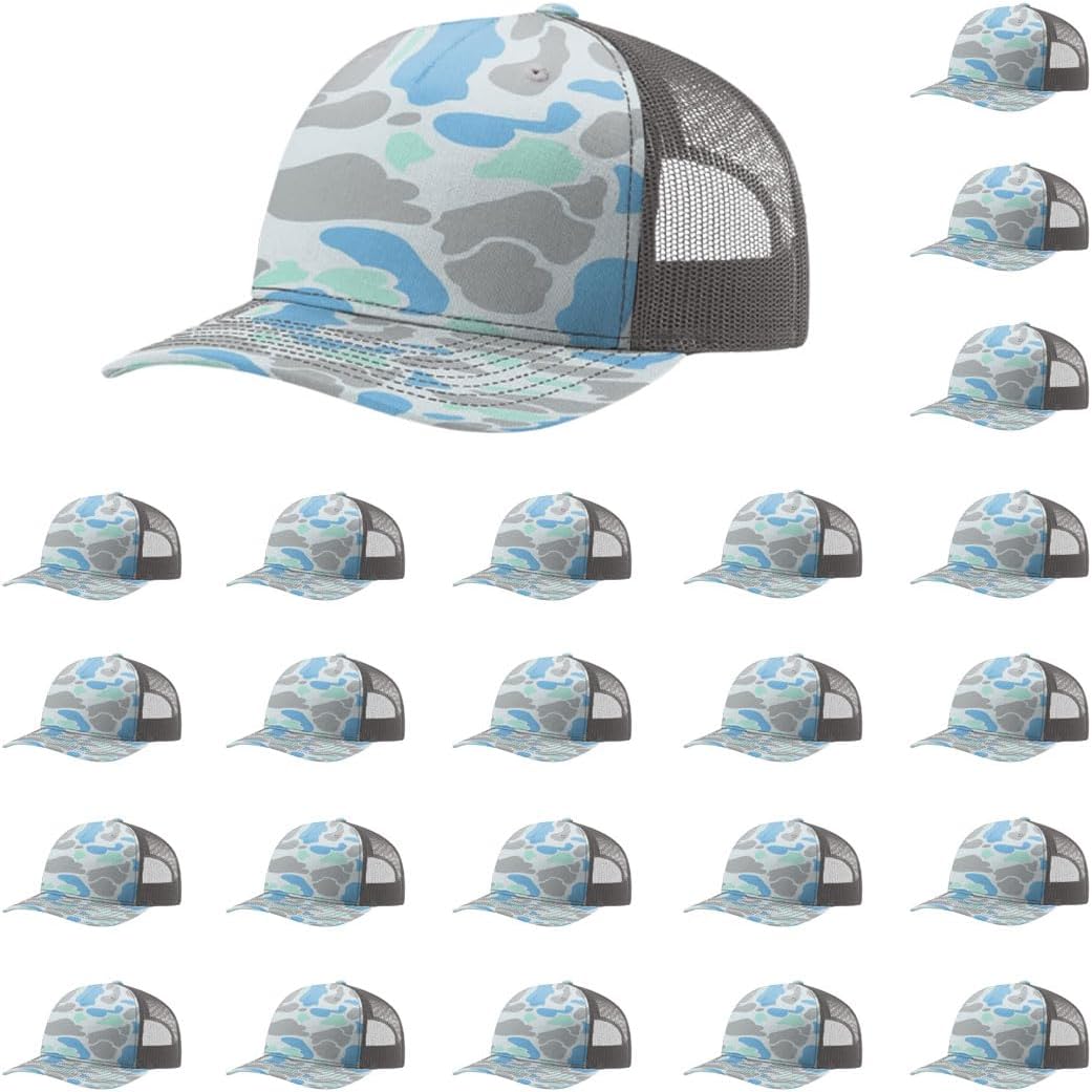 Richardson 112FP Classic Fit Five-Panel Snapback Trucker Cap