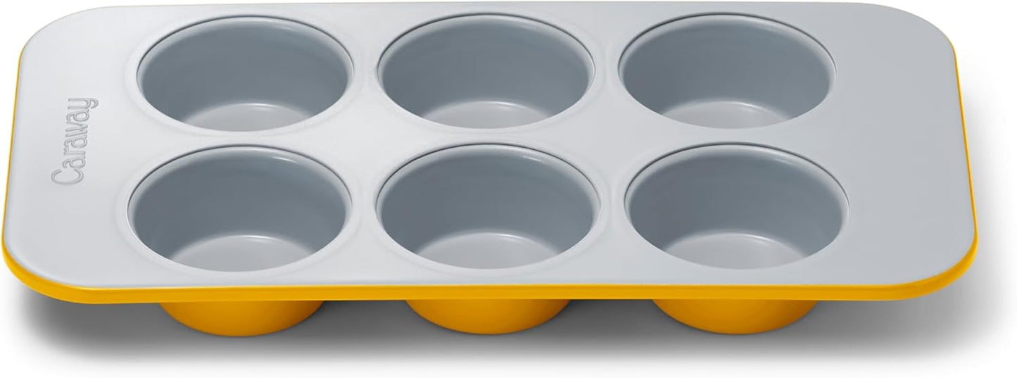 Caraway Nonstick Ceramic Muffin Pan for Healthy Baking