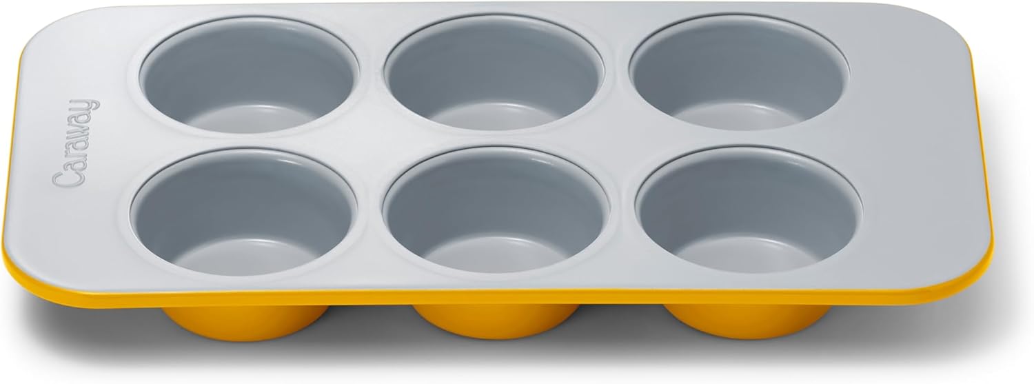 Caraway Nonstick Ceramic Muffin Pan for Healthy Baking