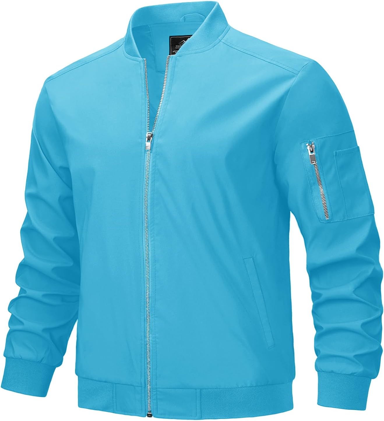 MAGNIVIT Men's Lightweight Bomber Jacket for Casual Wear