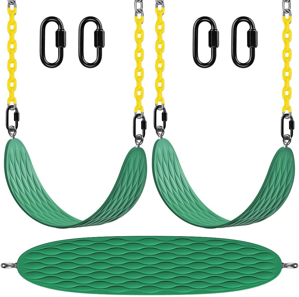 Dolibest Heavy Duty Swing Seats for Outdoor Playground Fun