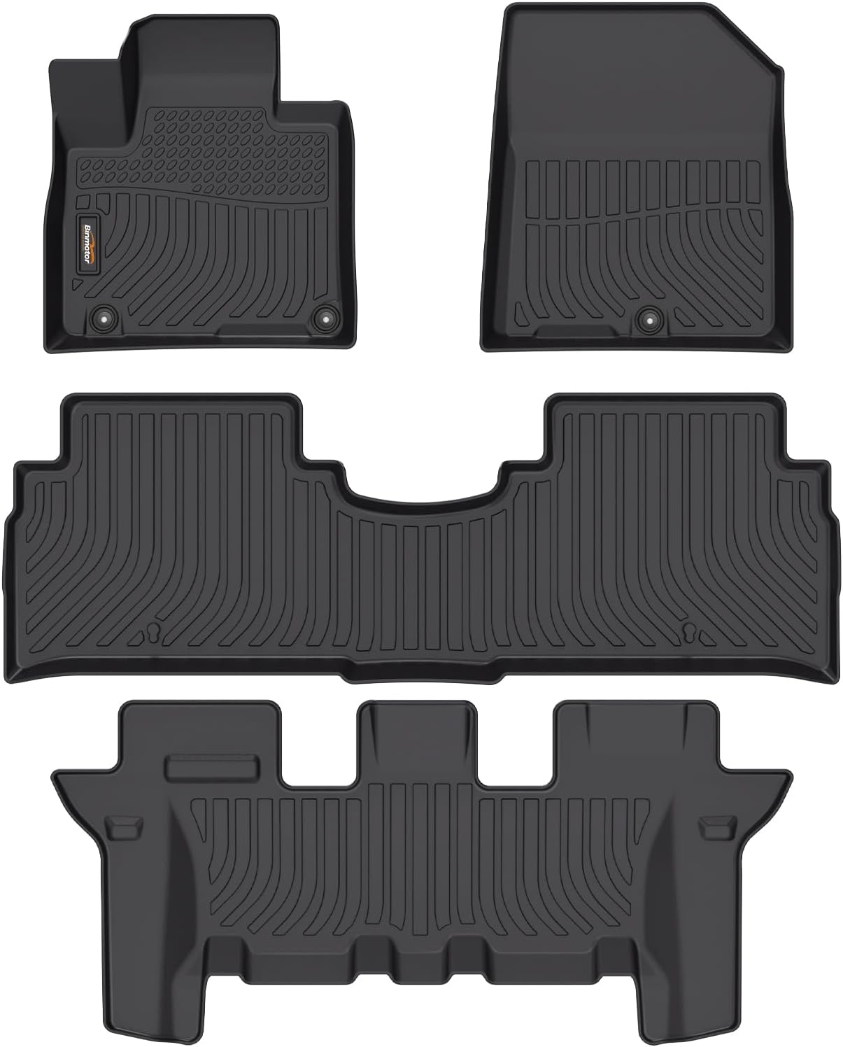 Binmotor All Weather Floor Mats for Kia Sorento 2016-2020