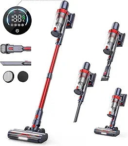 HONITURE Cordless Vacuum Cleaner with Strong Suction and LCD
