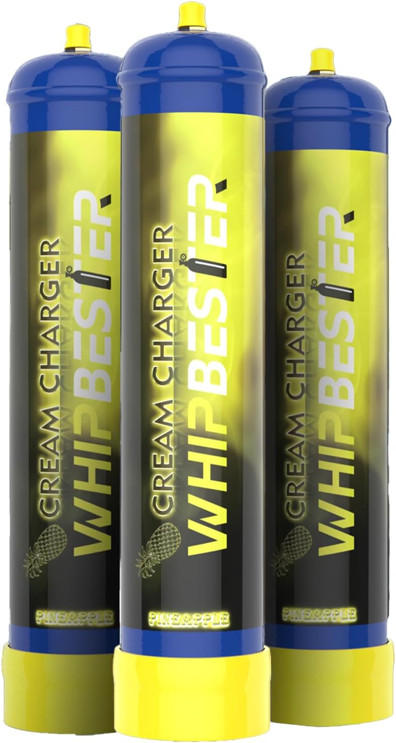 Whipbester Cream Chargers - Professional Grade Pineapple Flavors