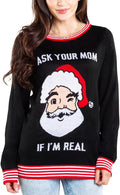 Ugly Christmas Sweaters for Women - Funny Festive Holiday Sweater