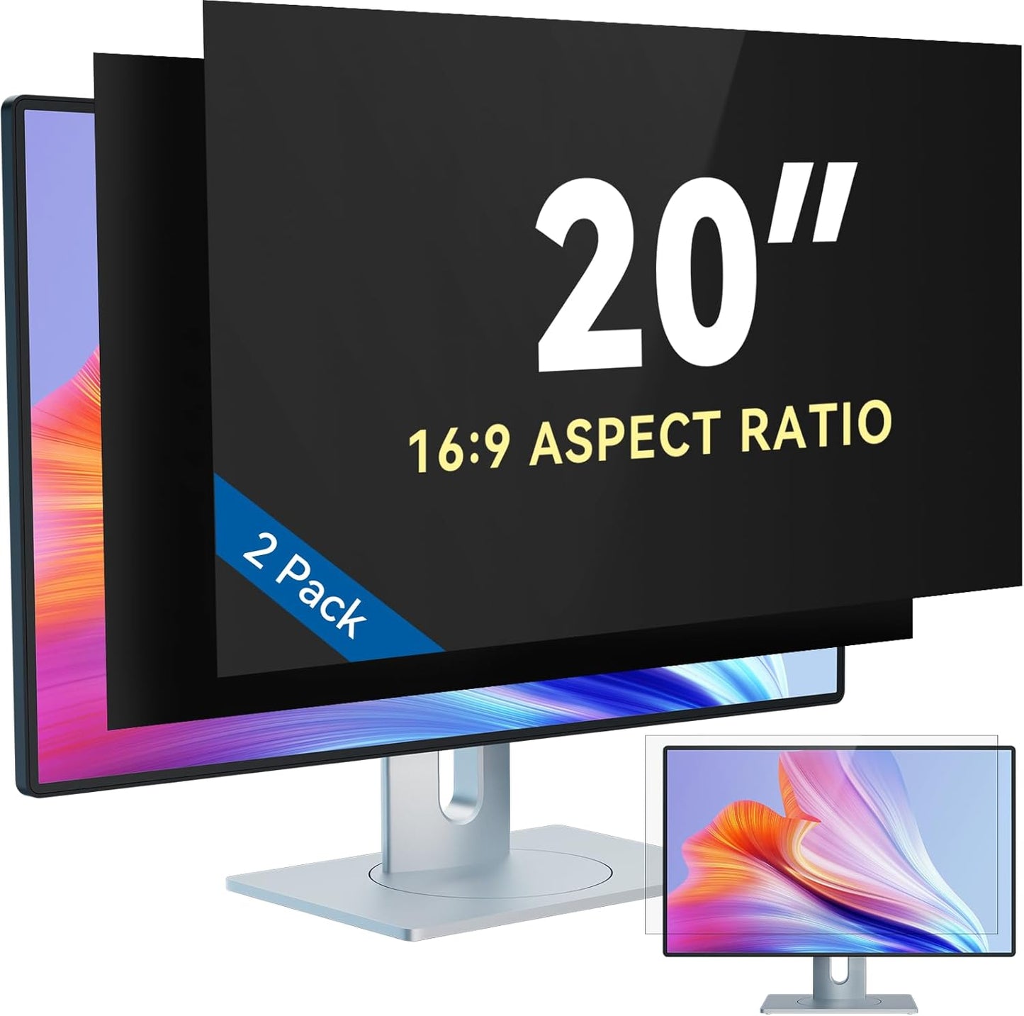 20 Inch Computer Privacy Screen Filter for Enhanced Security