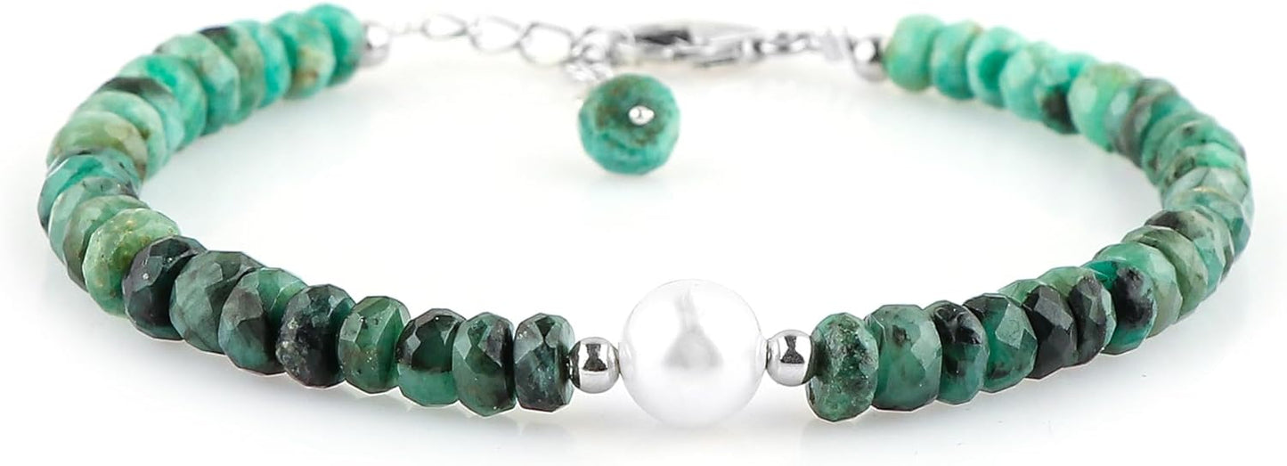 GEMSTONE BRACELETS - Hand-Crafted 925 Sterling Silver Jewelry