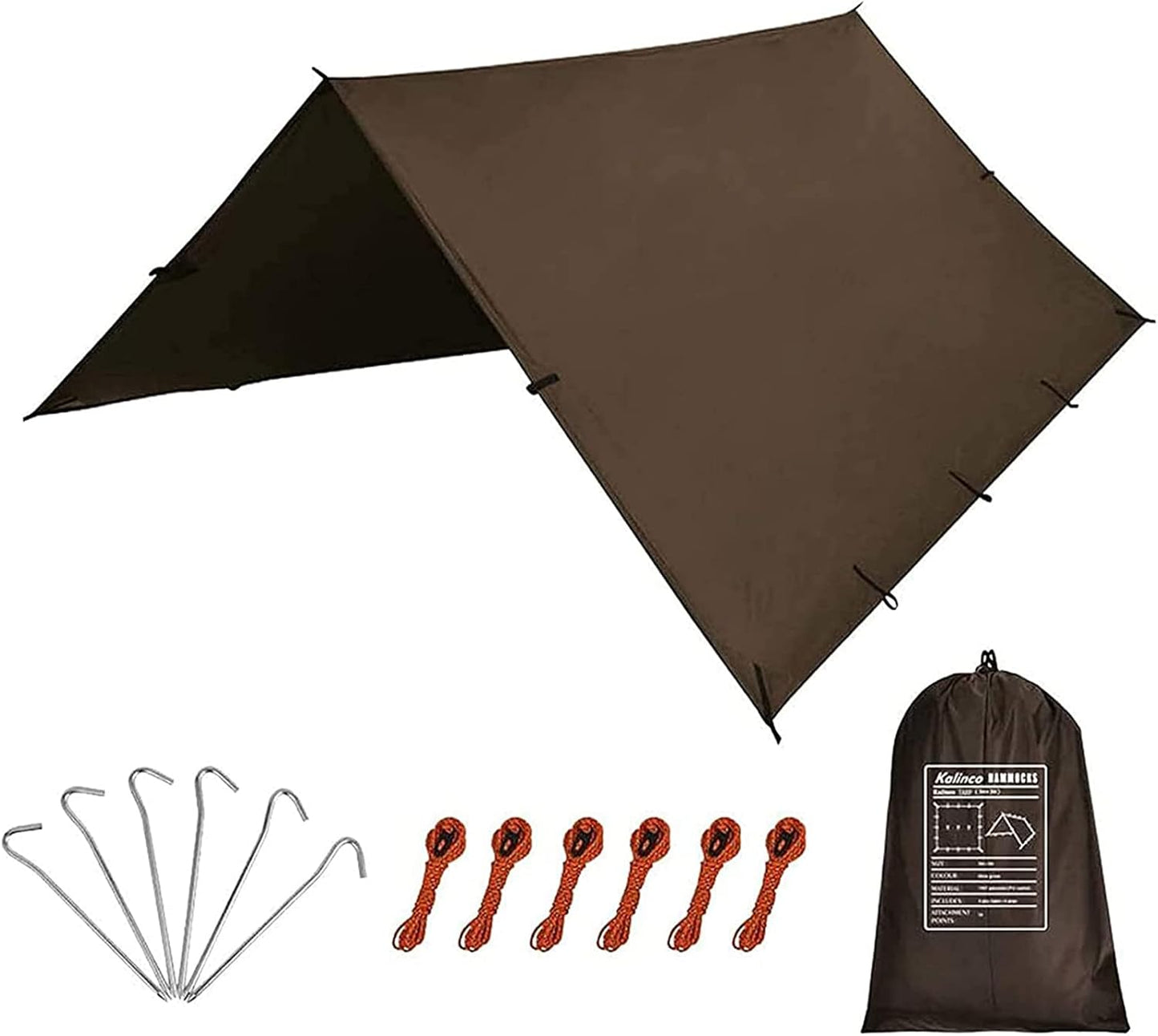 KALINCO Waterproof Camping Tarp Tent for All Outdoor Adventures