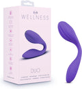 Blush Wellness Duo G-Spot and Clitoral Vibrator - Flexible Couples