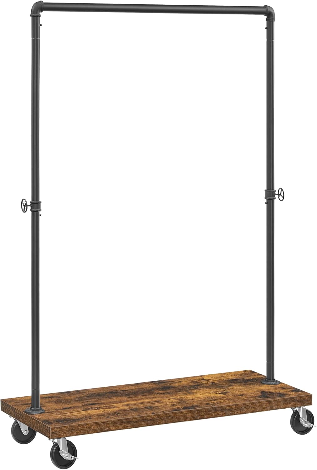 Heavy Duty Clothing Rack with Shelf for Bedroom and Retail Use