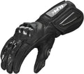 ILM Air Flow Leather Motorcycle Gloves Model-GRC01L (XL Black-Long)