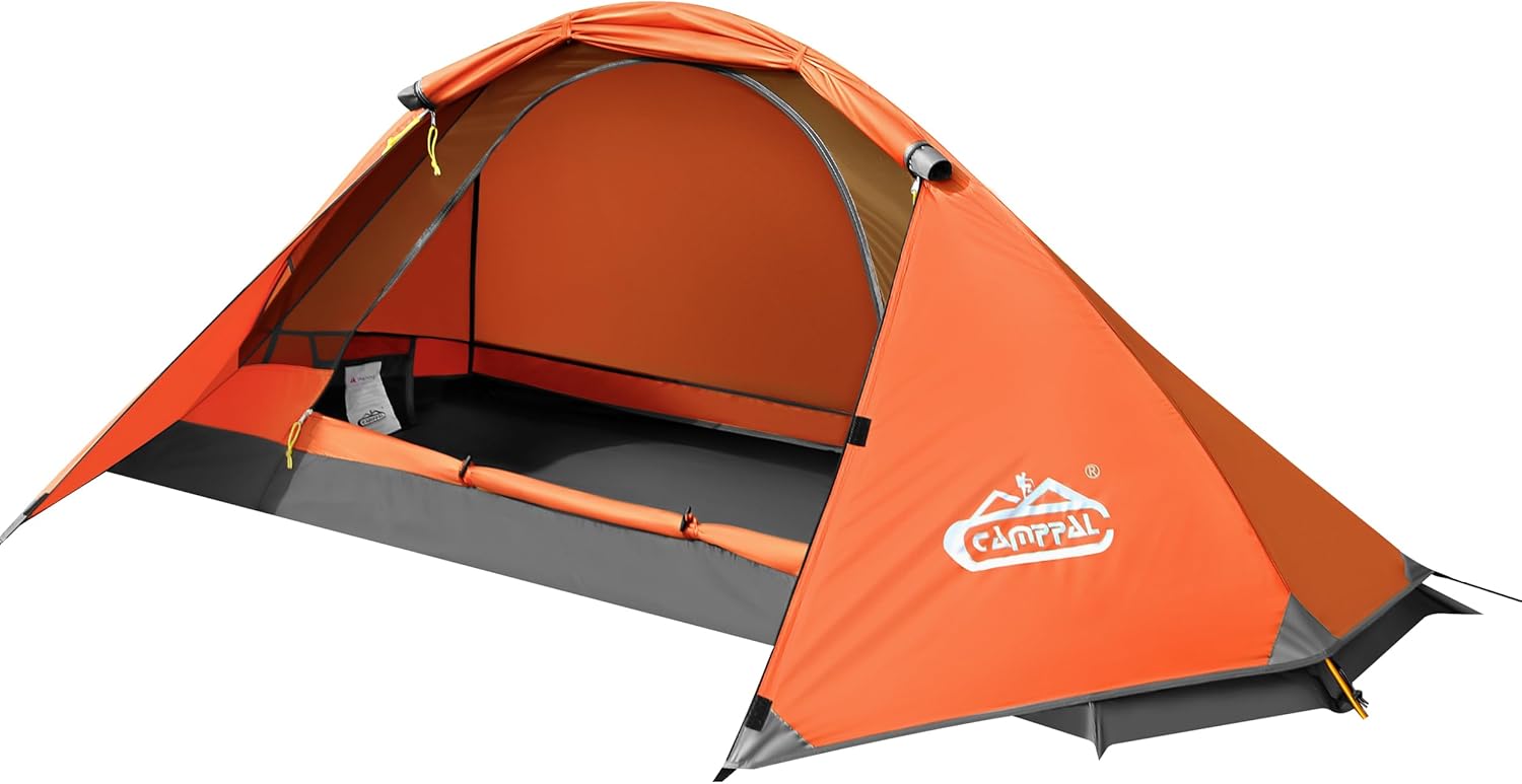 1 Person Tent for Camping Hiking - Waterproof and Windproof