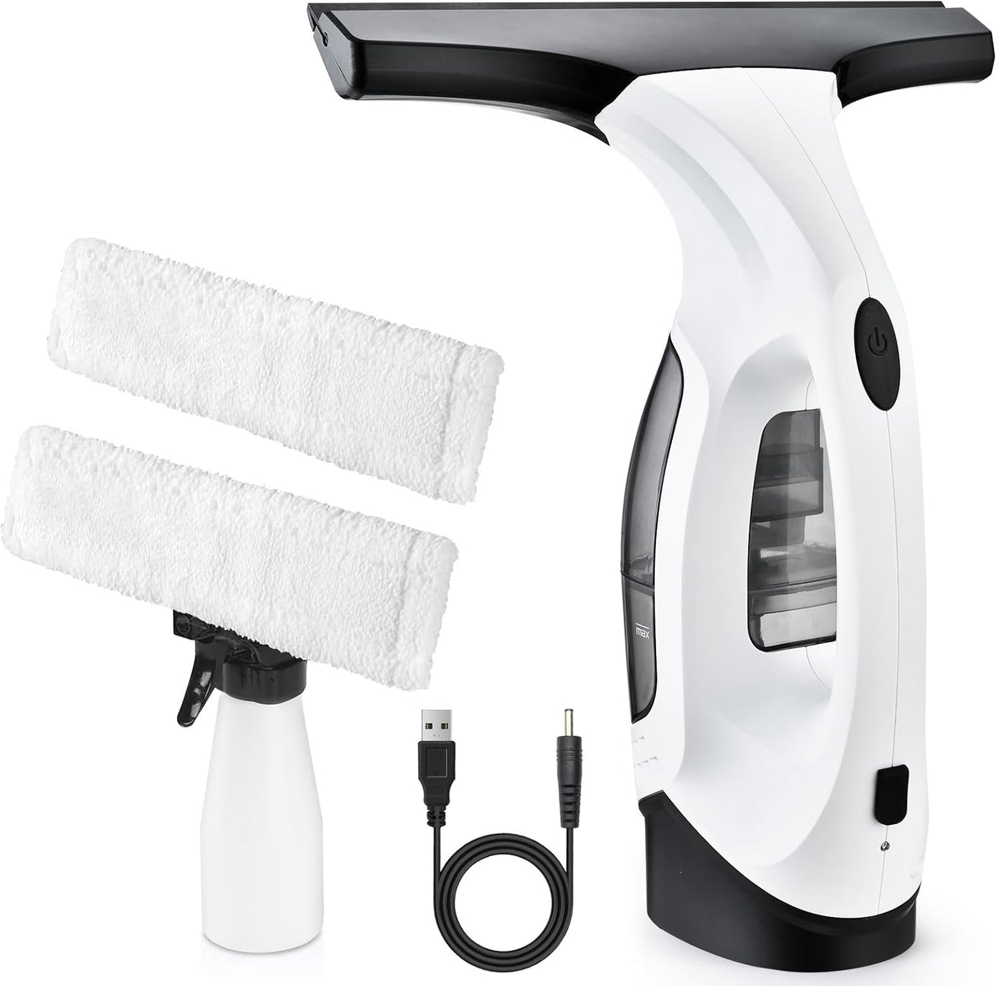 Cordless Window Vacuum Cleaner with 10 inch Squeegee Blade