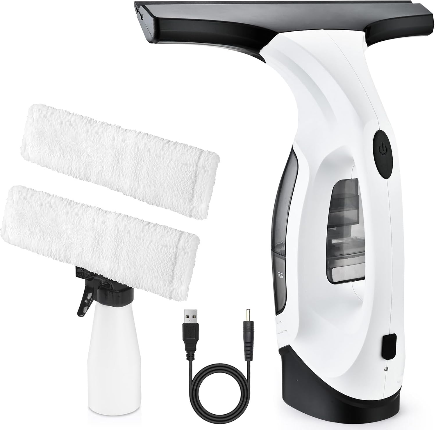 Cordless Window Vacuum Cleaner with 10 inch Squeegee Blade