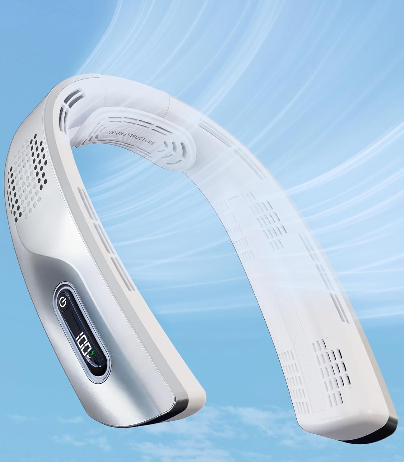 BEYYON Rechargeable Neck Fan: Hands-Free Cooling