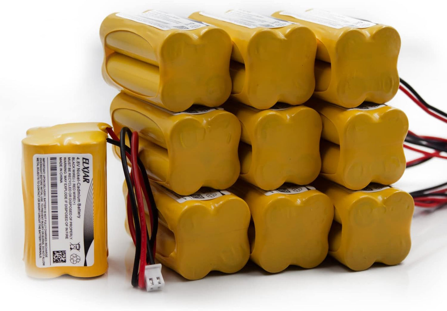 4.8V 800mAh Ni-CD Battery Replacement for Emergency Lights