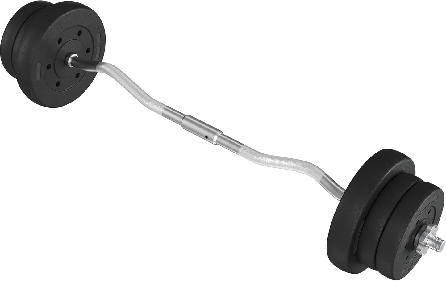 Yaheetech Olympic Barbell Set: 55lb Gym Gainz!