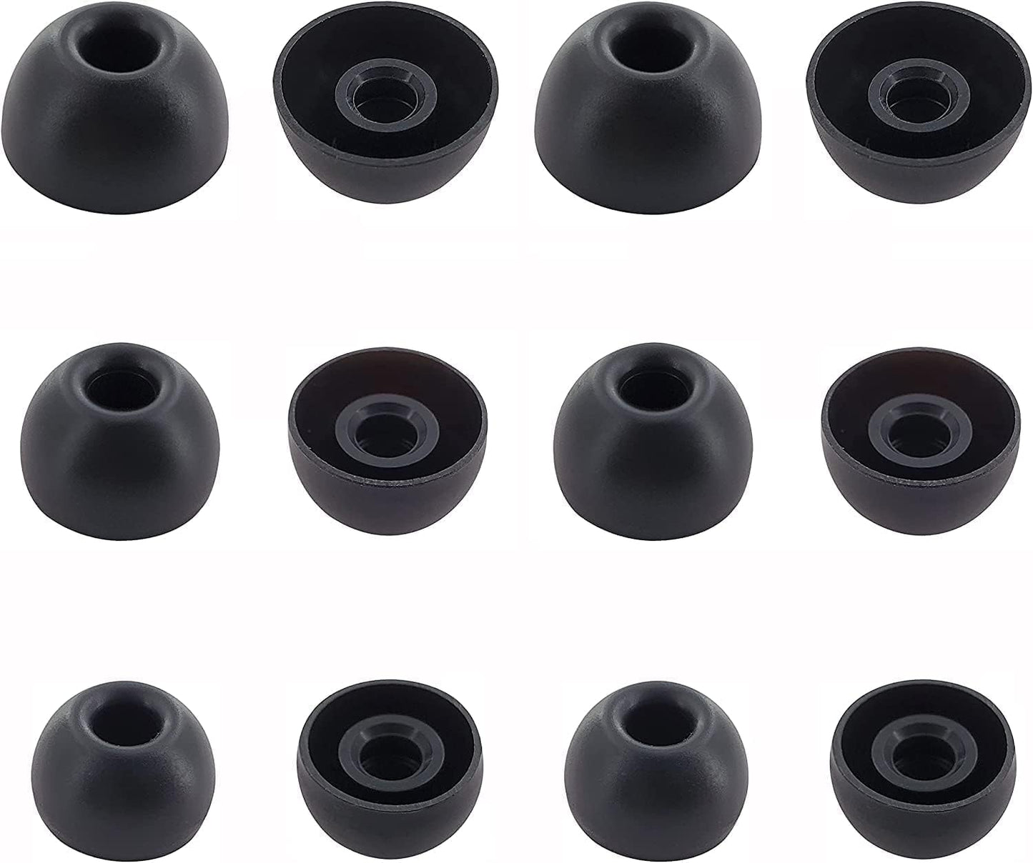 6 Pairs Silicone Ear Tips for JBL TWS - Perfect Fit & Case Friendly