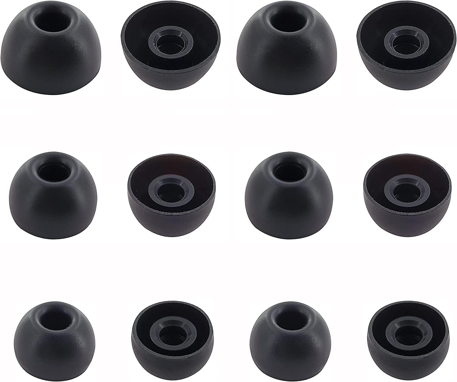 6 Pairs Silicone Ear Tips for JBL TWS - Perfect Fit & Case Friendly