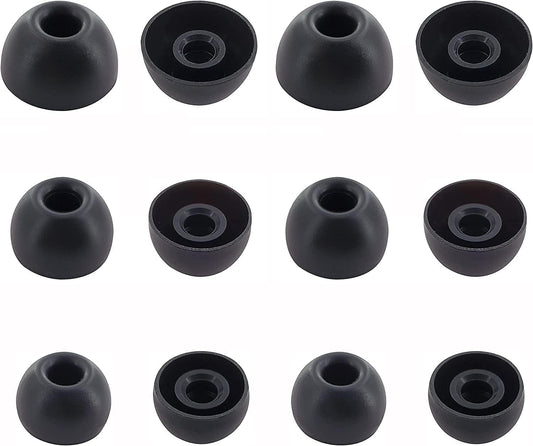 6 Pairs Silicone Ear Tips for JBL TWS - Perfect Fit & Case Friendly