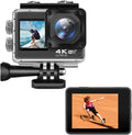 4K 60FPS 20MP EIS Action Camera with Touch Screen - Stable Ultra HD