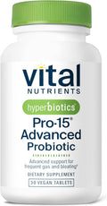 Probiotics for Digestive Health 15-Strain Daily Tablets - Gentle