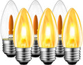 Flicker Flame Light Bulb 1W=3W 1800K Warm Glow - Realistic Flame